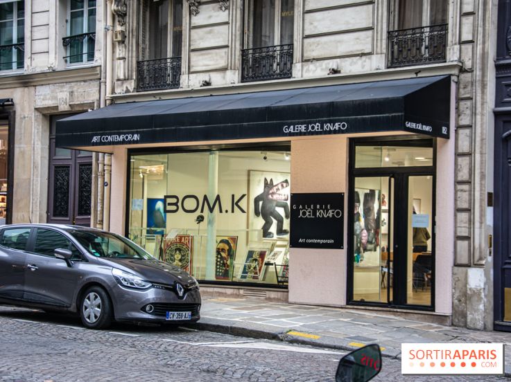 Exposition Bom.K à la galerie Joël Knafo