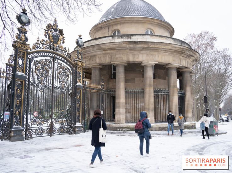 La Neige à Paris ce 10 février 2021