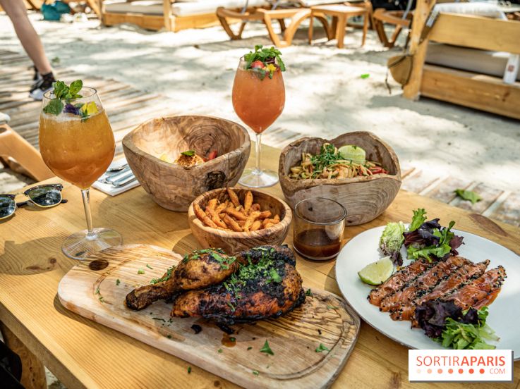 Le Beach Parisienne du Chalet du lac, la plage estivale à Paris