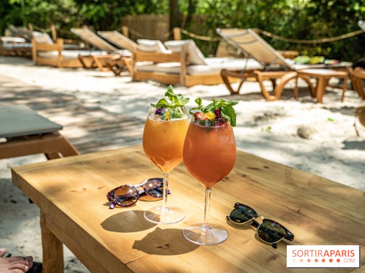 Le Beach Parisienne du Chalet du lac, la plage estivale à Paris