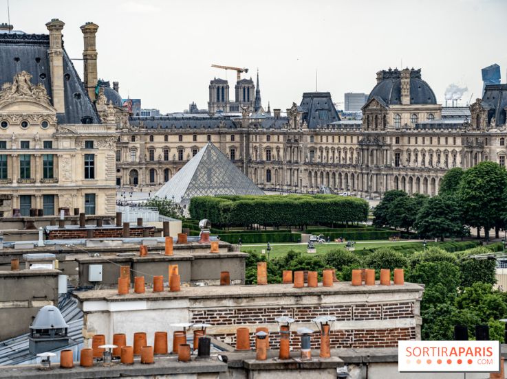 Visuel Paris, vue du Meurice suite Etoile - Louvre