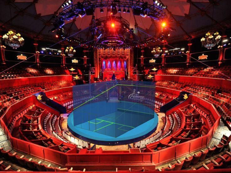Paris Squash 2024 : les stars de la discipline s'affrontent au Cirque d'Hiver Bouglione