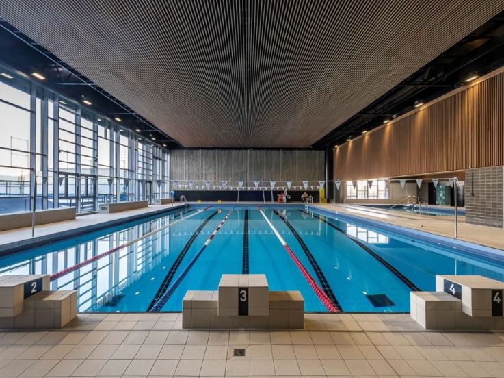 Le centre sportif Bertrand-Dauvin, dans le 18e arrondissement, se refait une beauté