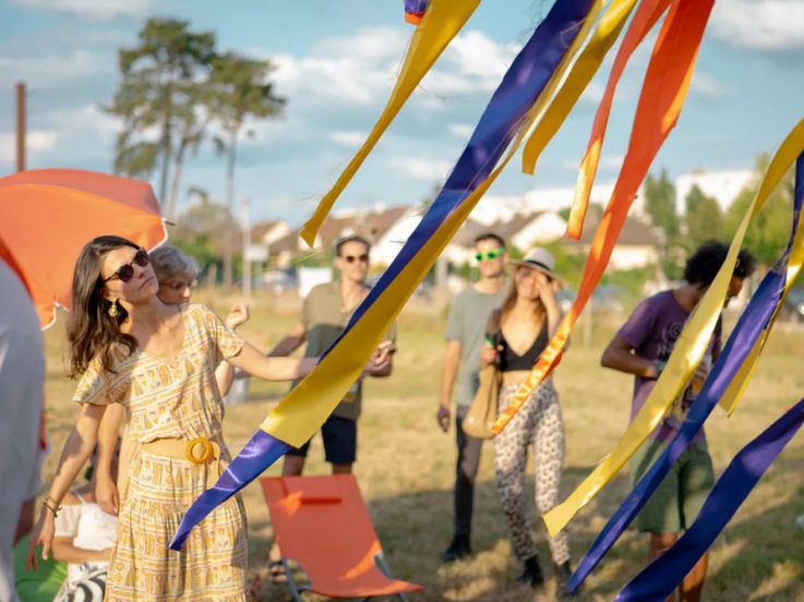 Pique nique électronique au Château Ephémère