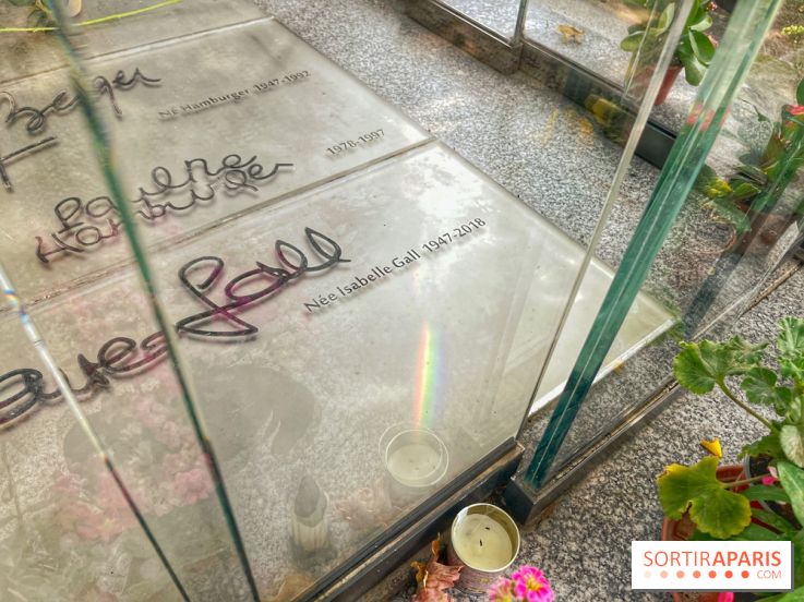 tombe gall berger arc en ciel