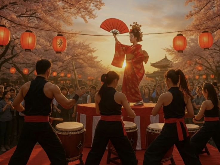 Expérience Sakura à la Villette 