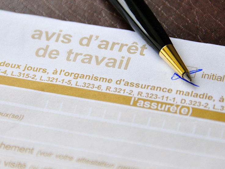 Arrêt de travail sorties & activités
