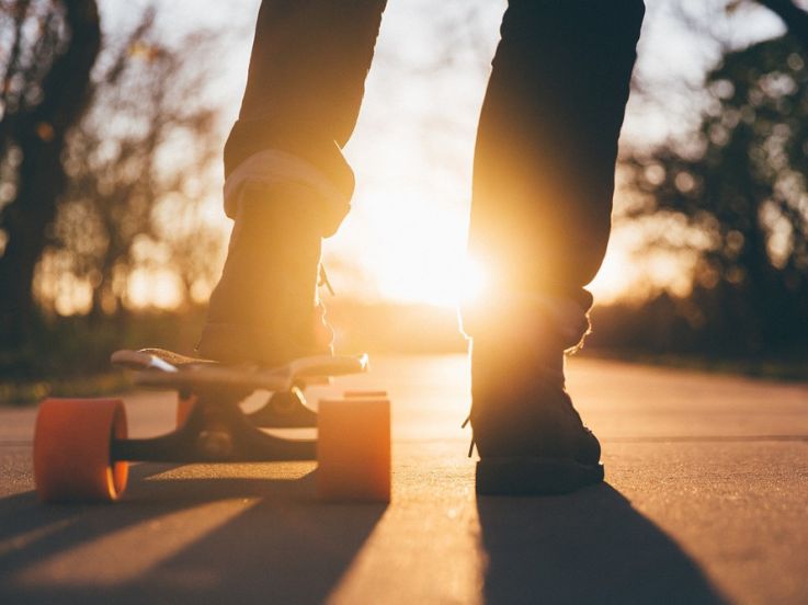 Des cours collectifs de skateboard pour les enfants et les adultes