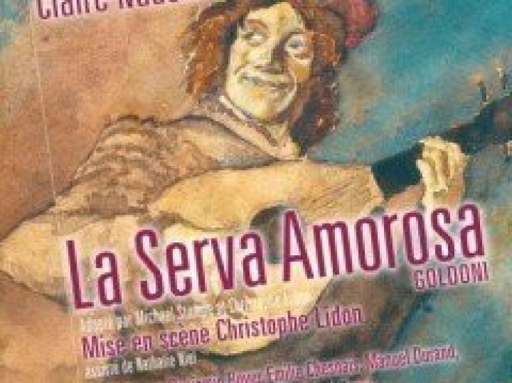 La Serva Amorosa, Carlo Goldoni, Christophe Lidon, Clémentine Célarié, Théâtre, Hébertot, Paris