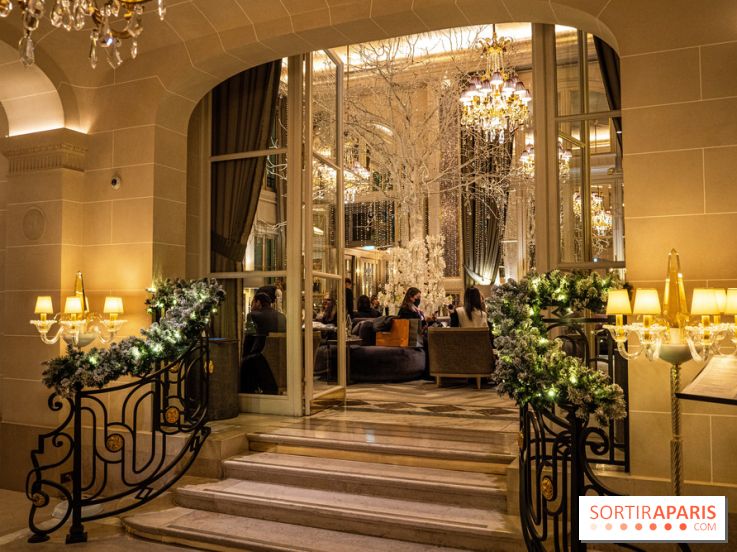 Le tea time de Noël du Crillon 