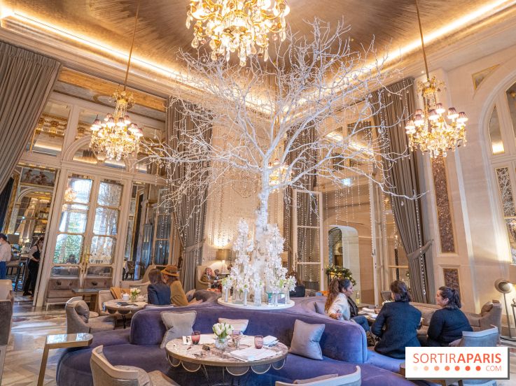 Le tea time de Noël du Crillon 