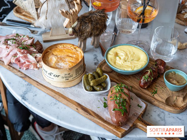 La Maison Louveciennes en chalet d'hiver, les photos