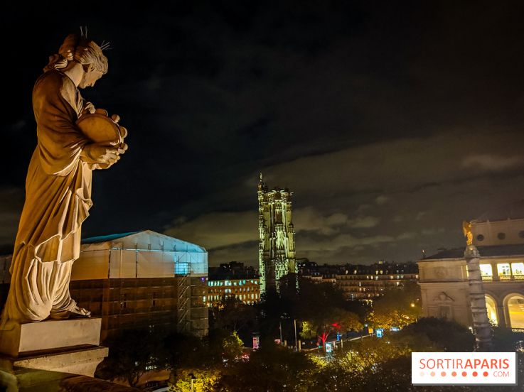 Visuels musée et monument - tour Saint-Jacques nuit