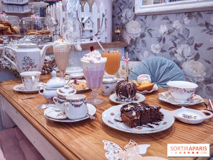 Le Jardin de Mademoiselle en mode Fête foraine sous la neige 