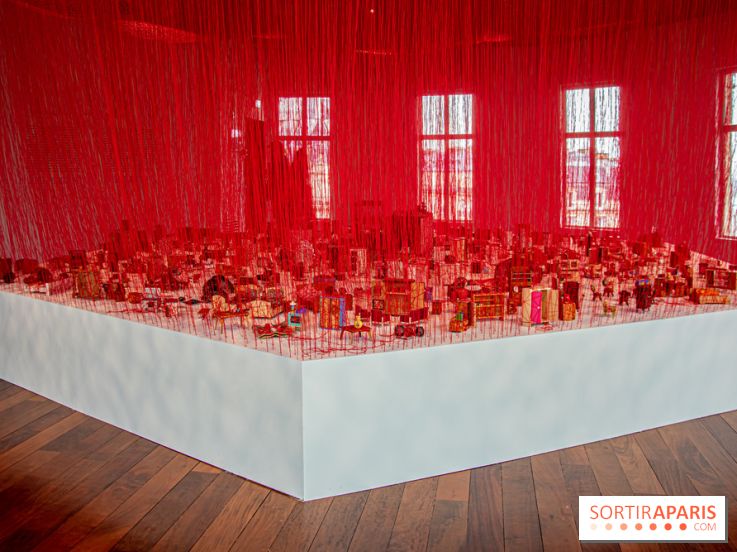 Carte blanche à Chiharu Shiota au Musée Guimet
