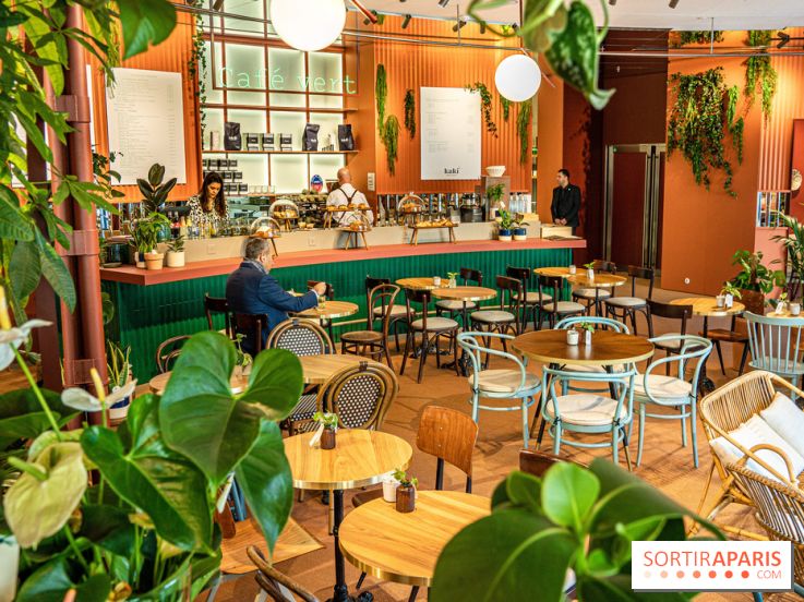 Le Café Vert du Printemps Haussmann 