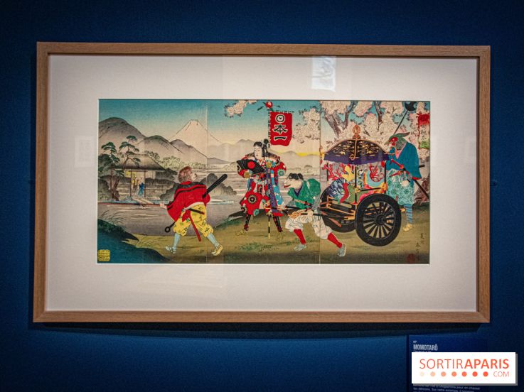 Exposition d'estampes Les Enfants de l'ère Meiji à la Maison de la Culture du Japon - nos photos