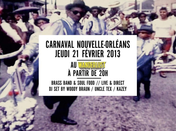 CARNAVAL NOUVELLE-ORLÉANS @ WANDERLUST