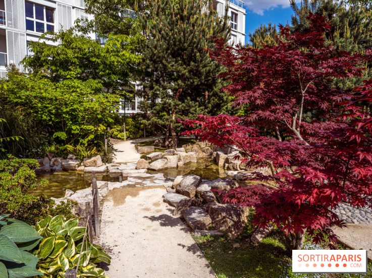 Le Jardin Japonais d'Ichikawa à Issy-les-Moulineaux