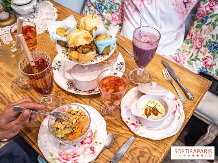 Le brunch du Jardin de Mademoiselle, les photos du menu