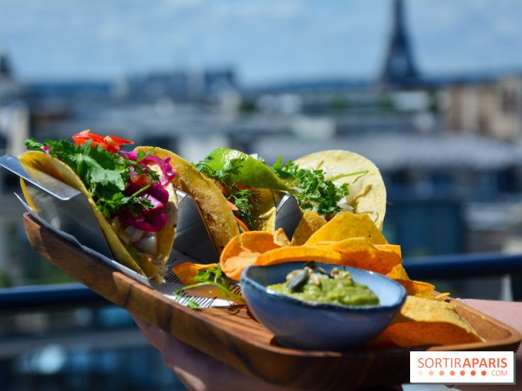Le bar à tacos du Séquoia, le rooftop du Kimpton Saint-honoré