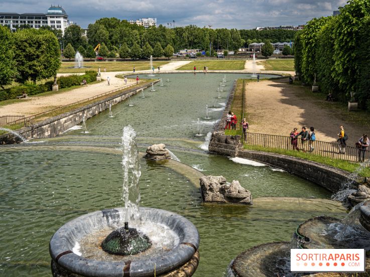 Jeux d'eau au Domaine National de Saint-Cloud