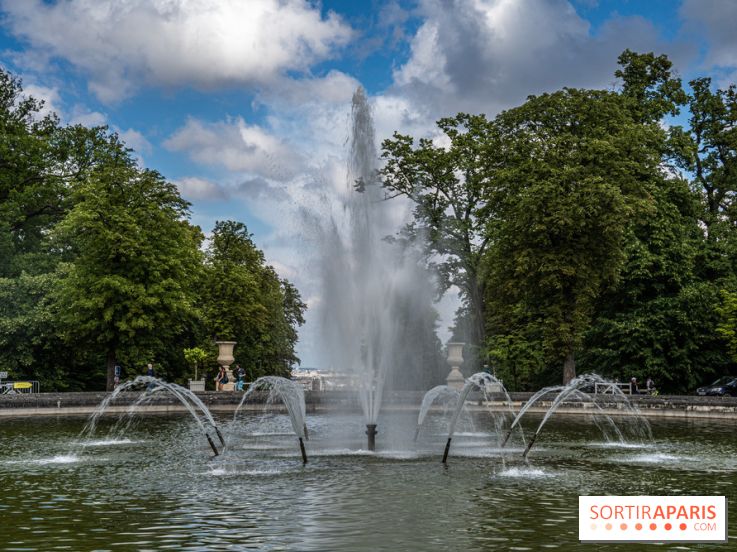 Jeux d'eau au Domaine National de Saint-Cloud