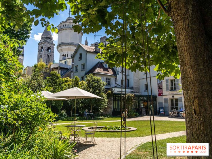 Le Café Renoir au sein du Jardin Renoir du Musée Montmartre 2022