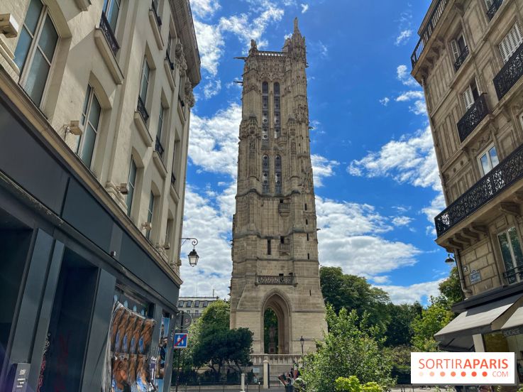 Vue Paris Tour Saint Jacques