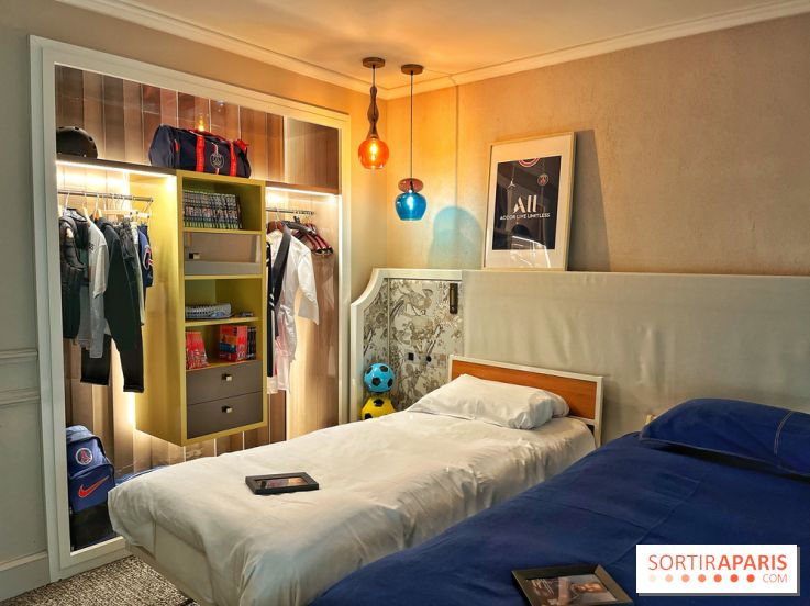 Insolite : dormez dans la chambre inspirée de l'enfance d'un joueur du Paris-Saint-Germain