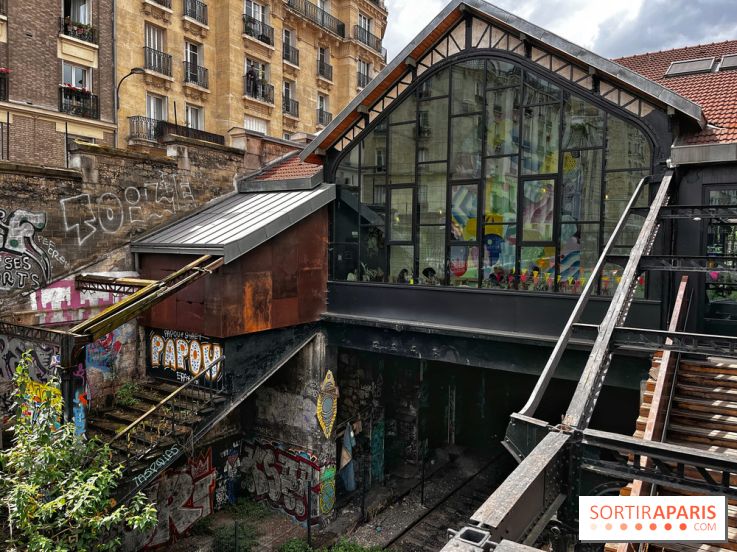 Balade sur la Petite Ceinture du 18e : le Hasard Ludique et la Recyclerie, les incontournables