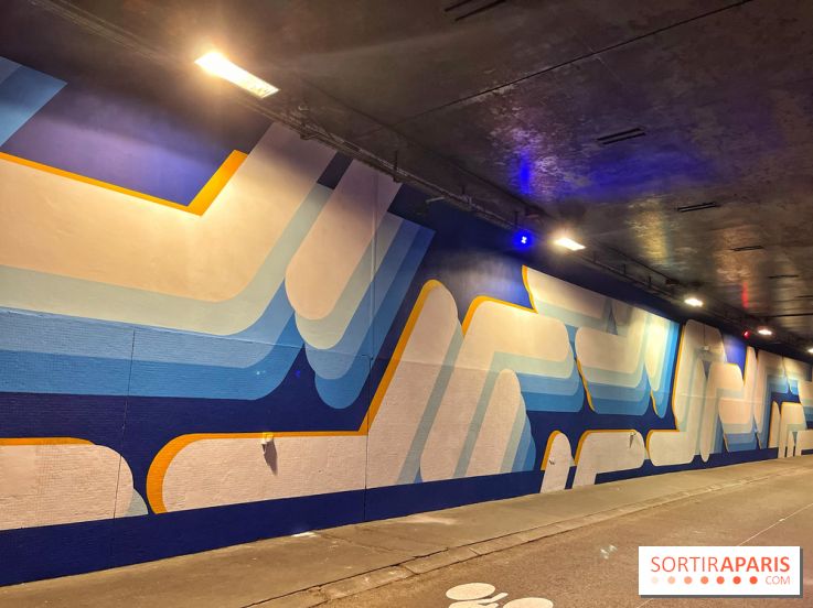 Paris : le Tunnel des Tuileries transformé en galerie de street art jusqu'en 2023