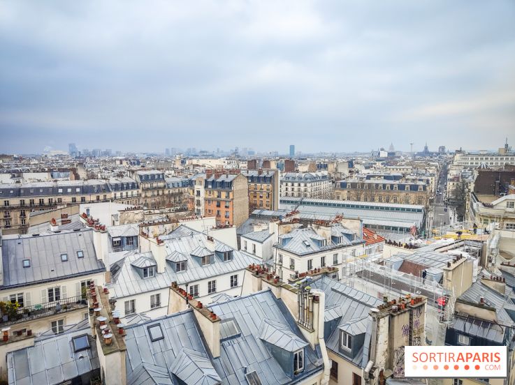 Visuels Paris - vue aérienne toits