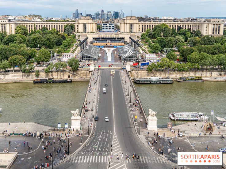 Visuels Paris -  parc des champions - Trocadéro - Jo