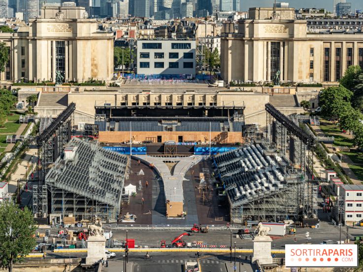 Visuels Paris -  parc des champions - Trocadéro - Jo