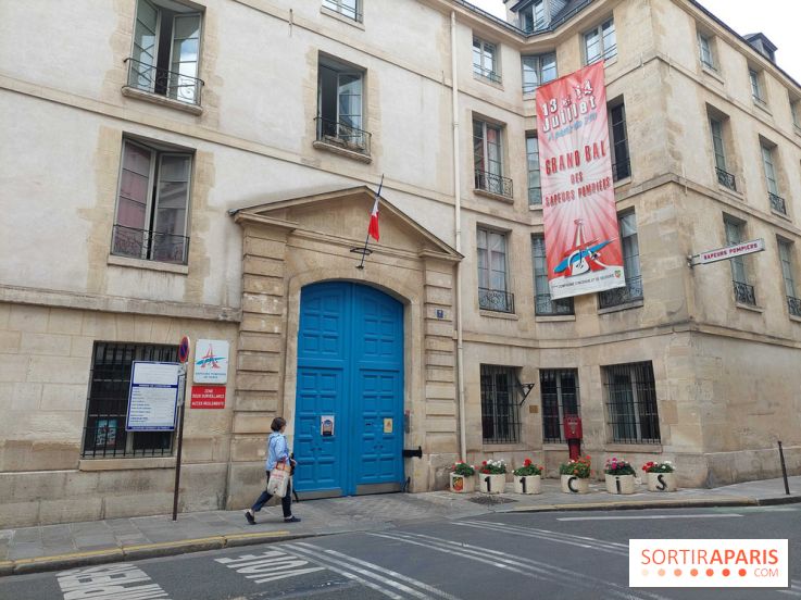 Visuels Paris - Caserne Sévigné caserne des pompiers Paris 4e arrondissement bal des pompiers