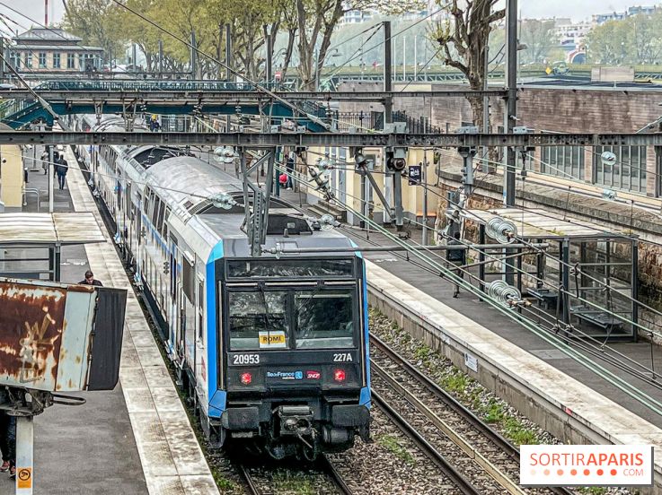 Visuels Paris - transport - train - sncf - rer