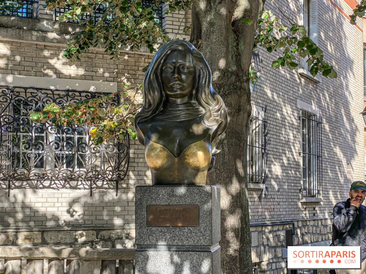 Visuels Paris - Montmartre buste Dalida