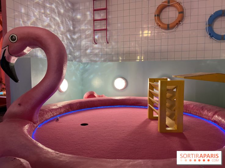 Mad Golf, le premier mini-golf indoor à l'ambiance rétro et insolite au cœur de Paris