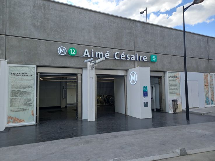 Métro Aimé Césaire