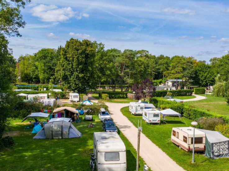Les Prés, le camping 2* champêtre de Grez-sur-Loing (77)