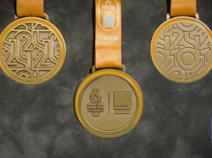 Médaille marathon pour tous 