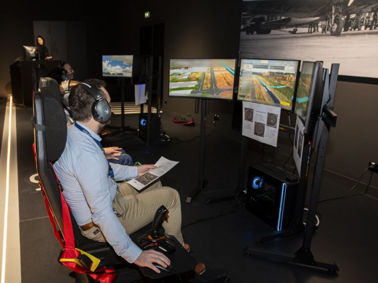 Musée de l'Air et de l'Espace :  découvrez Simupilote et les bases du pilotage
