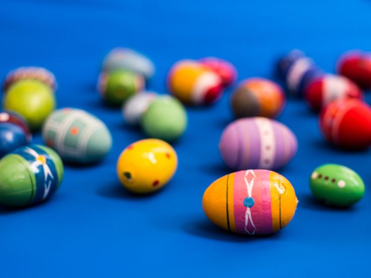 Chasse aux oeufs et aux déchets