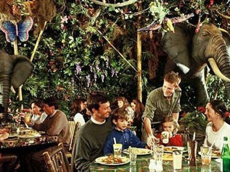 rainforest café
restaurants Disney Village
les restos où les enfants sont rois