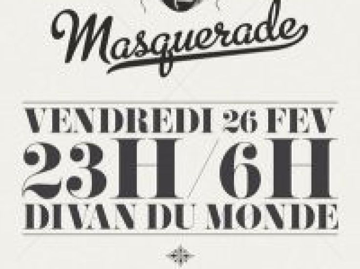 masquerade
divan du monde 2010