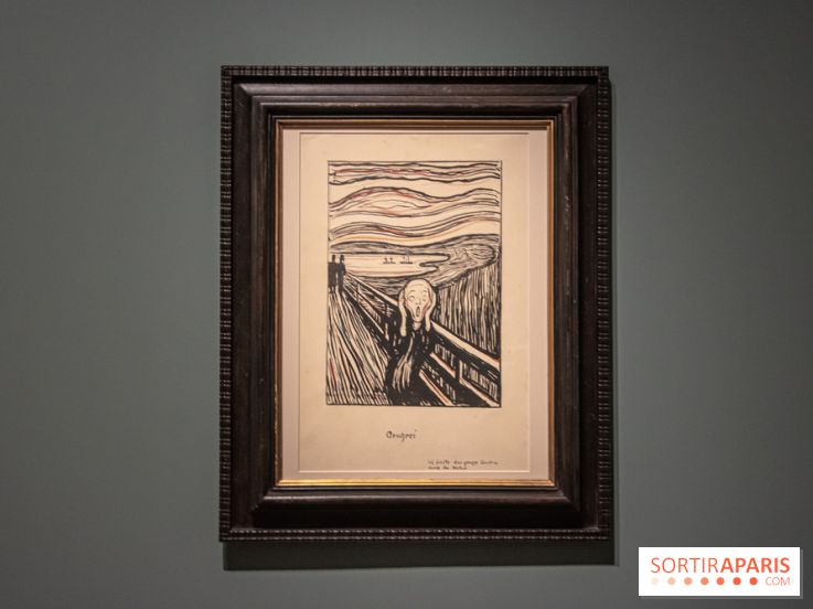 Exposition Edvard Munch, un poème d'amour, de vie et de mort au musée d'Orsay - nos photos