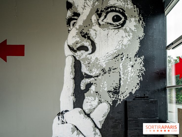 Exposition Jef Aérosol à Paris, 40 ans de pochoirs