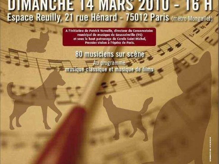 Concert de gala au profit de la spa