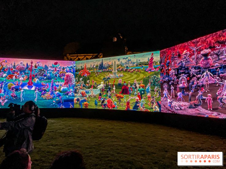 Nuit blanche 2022 au Halles : découvrez Speculum, le Jardin des délices au jardin Nelson Mandela